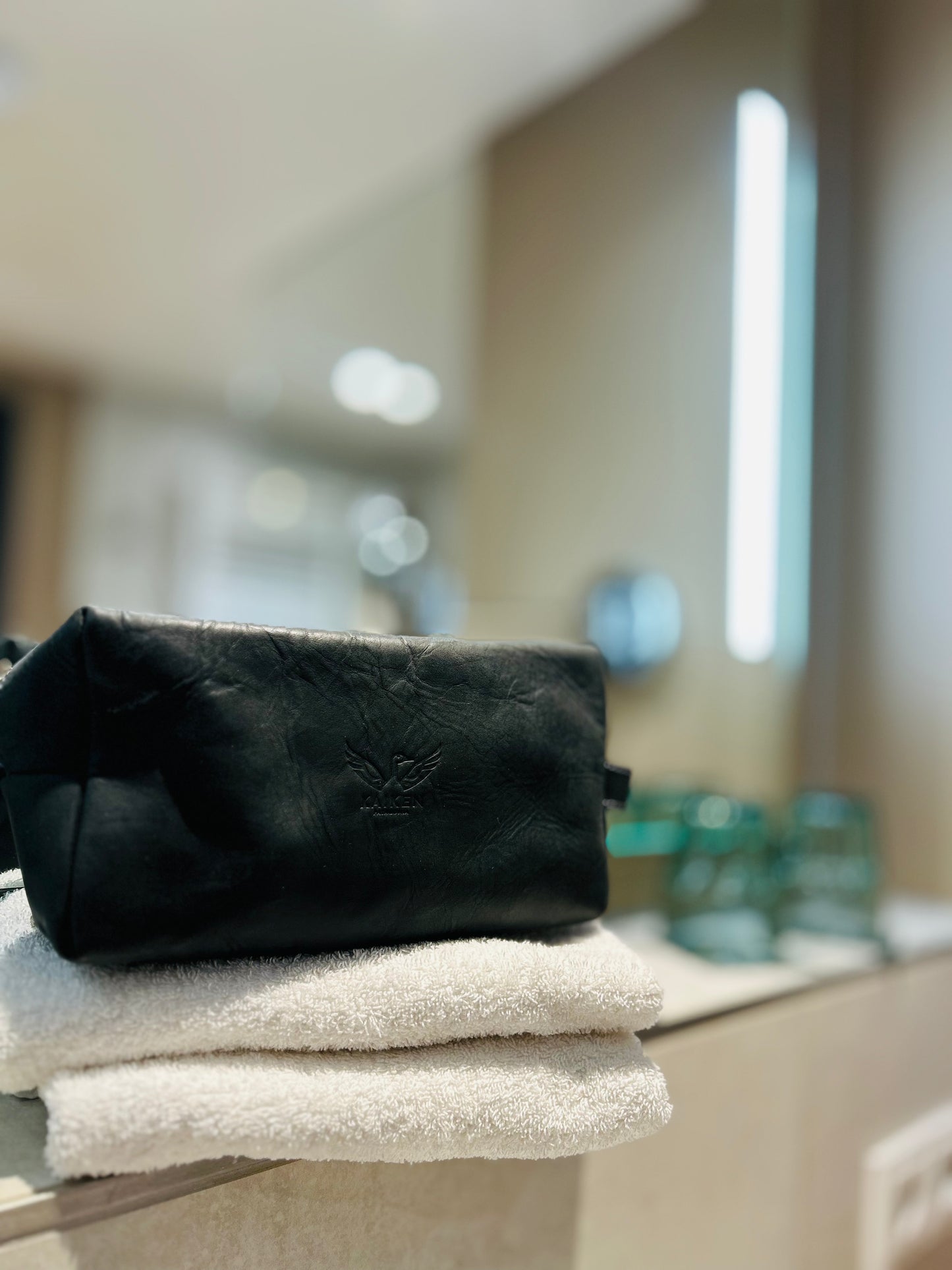 Neceser Cuero KaikenTravel